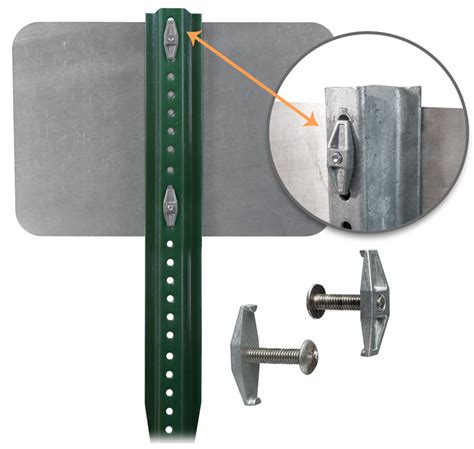 sign post mounting hardware